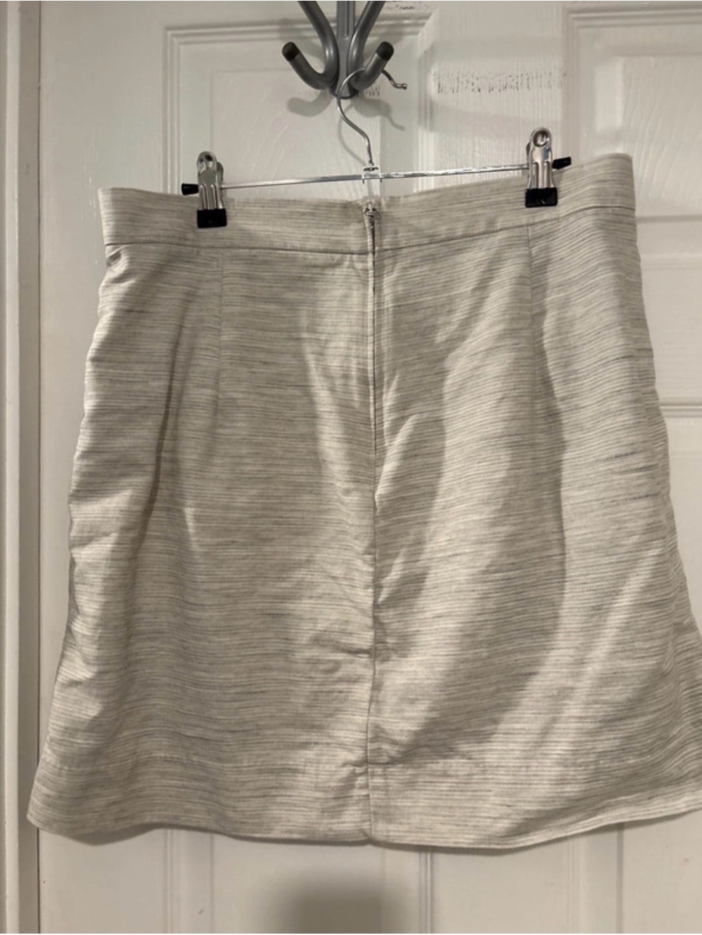 Classic grey  A-Line Women's Skirt - Picture 4 of 4